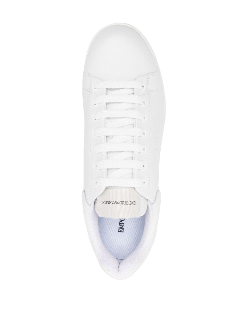 Emporio Armani leather low top sneakers